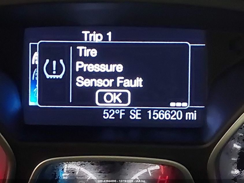 2013 Ford Focus Se VIN: 1FADP3F21DL242572 Lot: 43944595