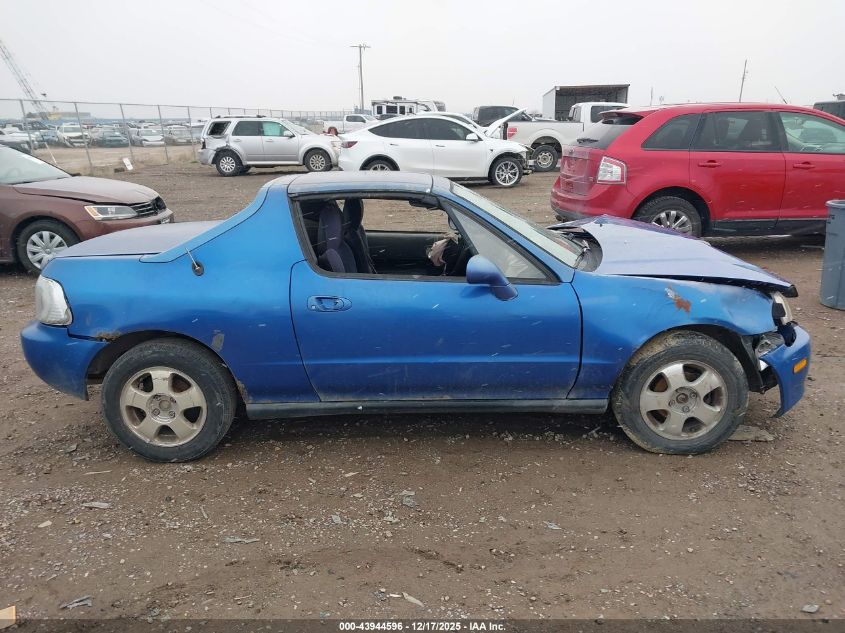 1994 Honda Civic Del Sol Si VIN: JHMEH6263RS006751 Lot: 43944596