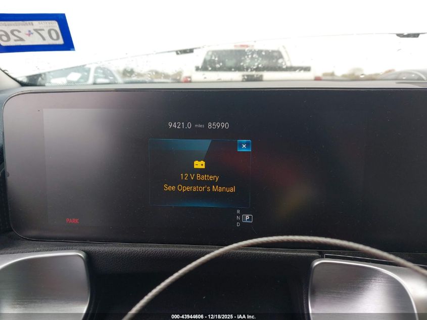 2022 Mercedes-Benz Glb 250 VIN: W1N4M4GB1NW189601 Lot: 43944606