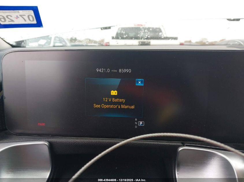 2022 Mercedes-Benz Glb 250 VIN: W1N4M4GB1NW189601 Lot: 43944606