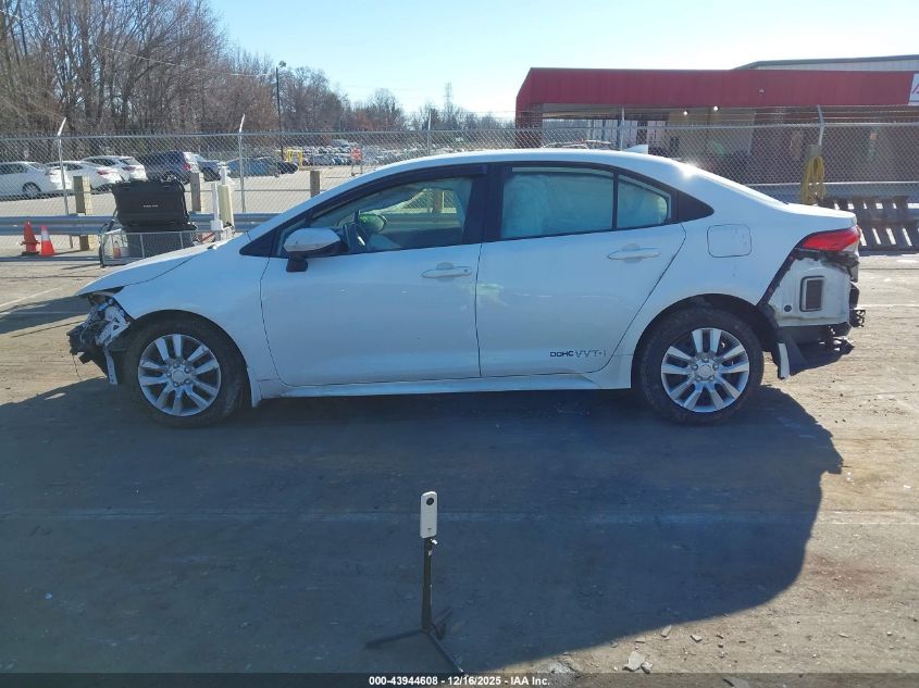 2020 Toyota Corolla Le VIN: JTDEPRAE1LJ086742 Lot: 43944608