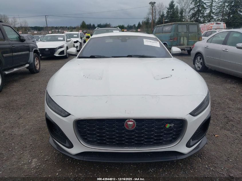 2021 Jaguar F-Type R Awd Automatic VIN: SAJD51FE3MCK73595 Lot: 43944612
