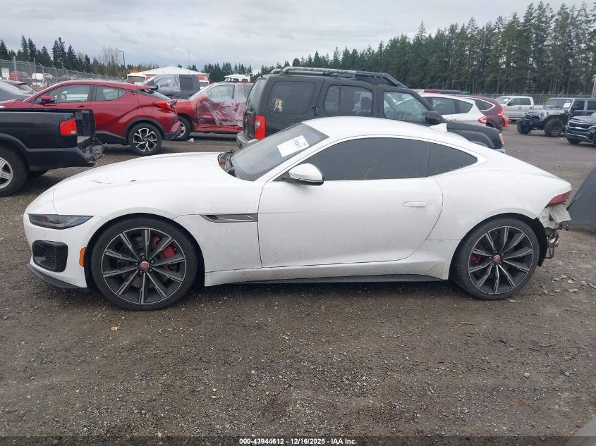 2021 Jaguar F-Type R Awd Automatic VIN: SAJD51FE3MCK73595 Lot: 43944612