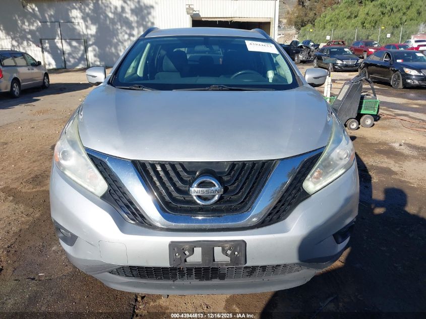 2017 Nissan Murano Sv VIN: 5N1AZ2MG9HN111072 Lot: 43944613