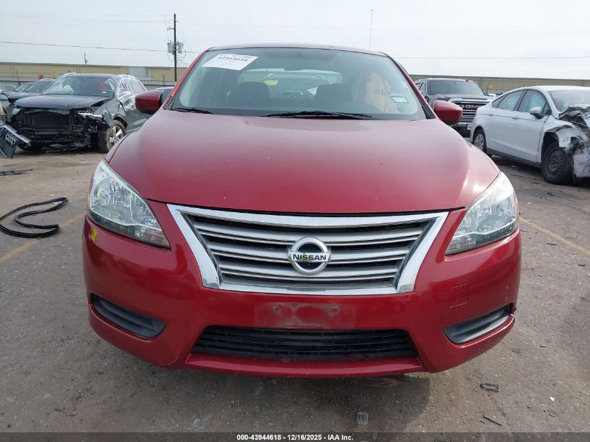 2015 Nissan Sentra Sv VIN: 3N1AB7AP9FY344804 Lot: 43944618