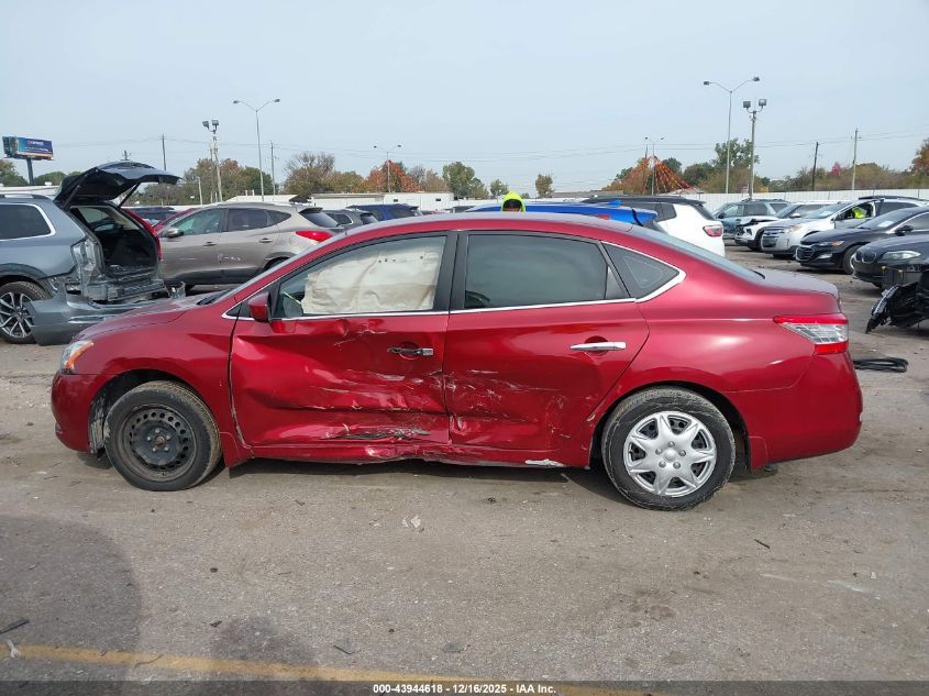 2015 Nissan Sentra Sv VIN: 3N1AB7AP9FY344804 Lot: 43944618