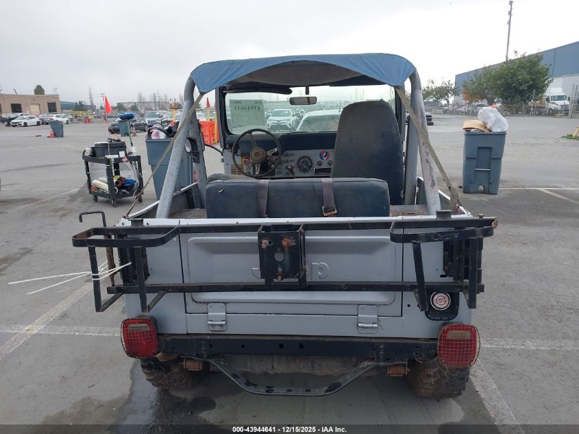 1982 Jeep Jeep Cj7 VIN: 1JCCN87E6CT063913 Lot: 43944641