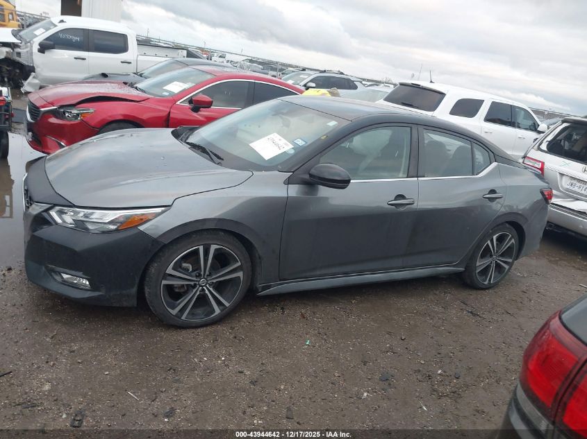 2021 Nissan Sentra Sr Xtronic Cvt VIN: 3N1AB8DV2MY236165 Lot: 43944642