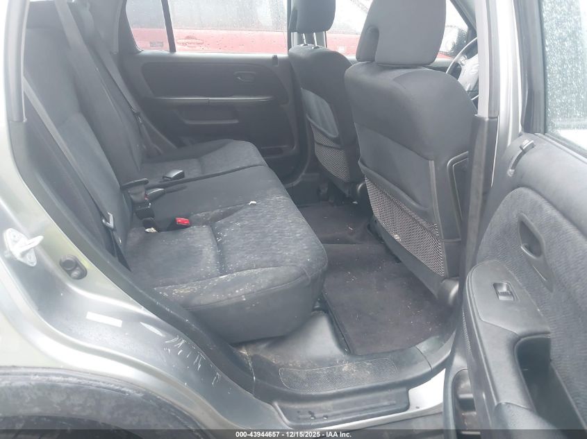 2006 Honda Cr-V Lx VIN: JHLRD68536C006531 Lot: 43944657