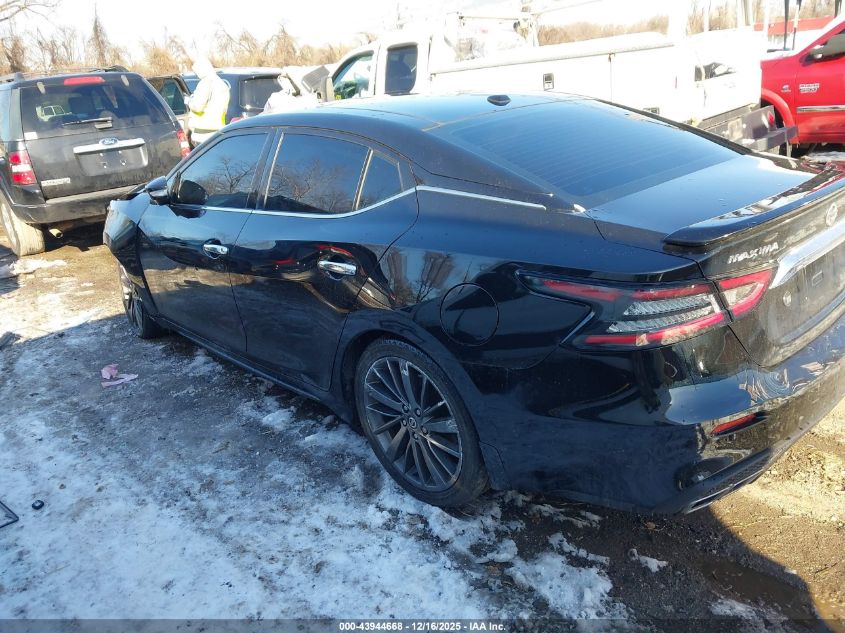 2019 Nissan Maxima 3.5 Platinum VIN: 1N4AA6AV0KC374677 Lot: 43944668