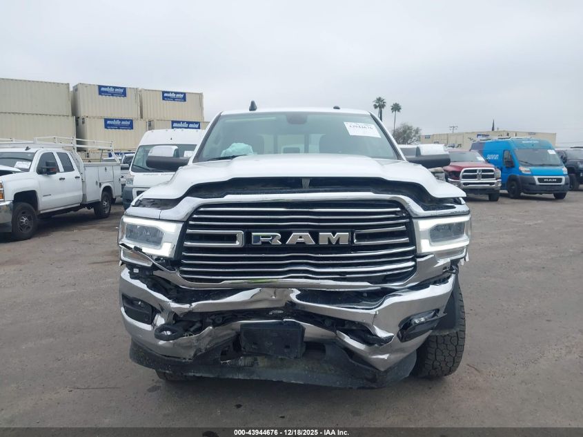 2021 Ram 2500 Laramie 4X4 6'4 Box VIN: 3C6UR5FL6MG676581 Lot: 43944676