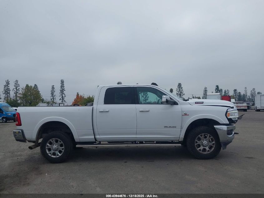 2021 Ram 2500 Laramie 4X4 6'4 Box VIN: 3C6UR5FL6MG676581 Lot: 43944676