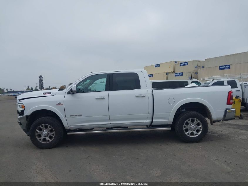 2021 Ram 2500 Laramie 4X4 6'4 Box VIN: 3C6UR5FL6MG676581 Lot: 43944676