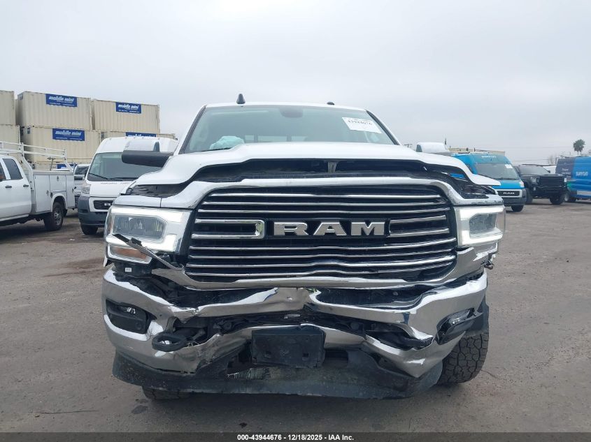 2021 Ram 2500 Laramie 4X4 6'4 Box VIN: 3C6UR5FL6MG676581 Lot: 43944676