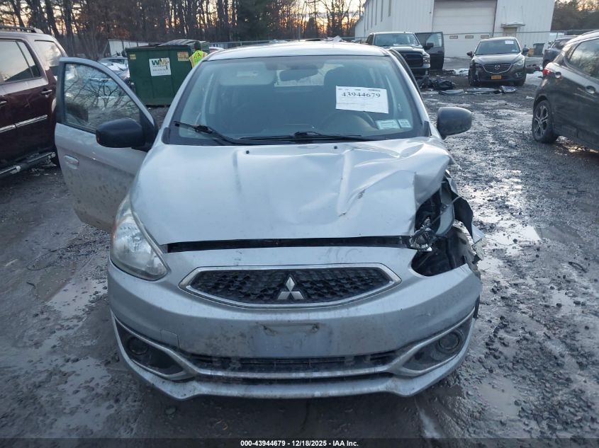 2019 Mitsubishi Mirage Le VIN: ML32A5HJ5KH011647 Lot: 43944679