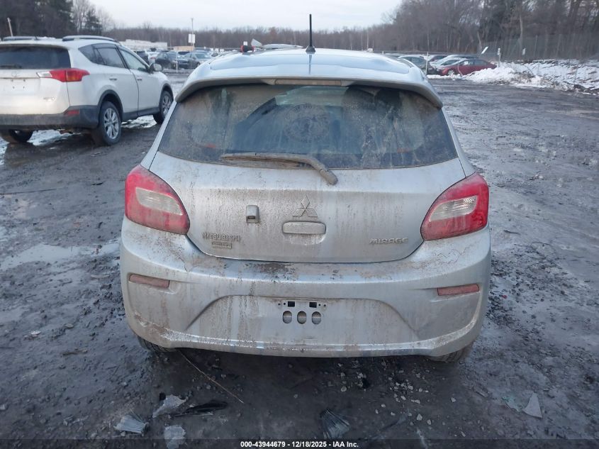 2019 Mitsubishi Mirage Le VIN: ML32A5HJ5KH011647 Lot: 43944679
