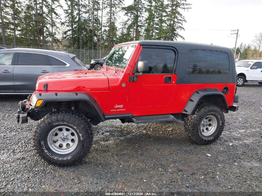 2005 Jeep Wrangler Unlimited VIN: 1J4FA44S15P317286 Lot: 43944681