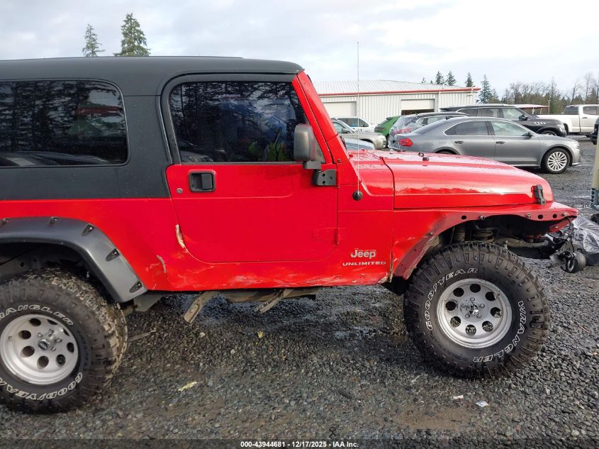 2005 Jeep Wrangler Unlimited VIN: 1J4FA44S15P317286 Lot: 43944681