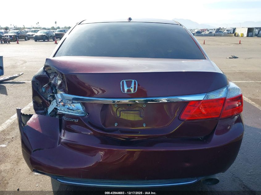 2014 Honda Accord Ex-L VIN: 1HGCR2F87EA272480 Lot: 43944683