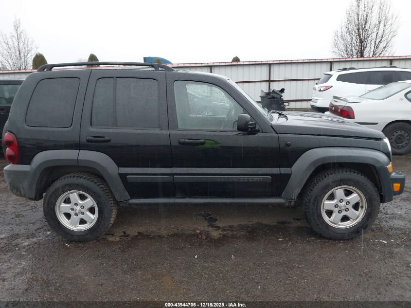 2007 Jeep Liberty Sport VIN: 1J4GL48K97W650899 Lot: 43944706