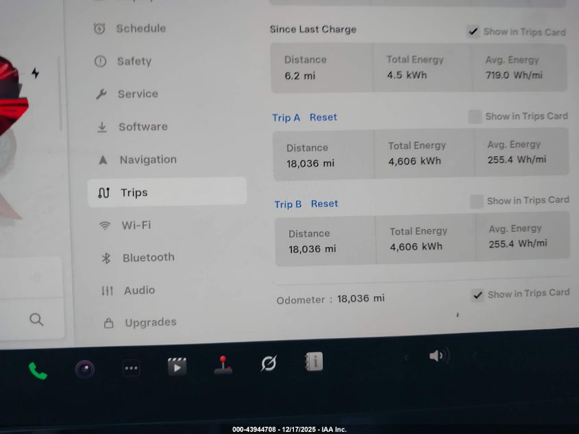 2025 Tesla Model 3 Long Range Rear-Wheel Drive/Standard Rear-Wheel Drive VIN: 5YJ3E1EA8SF872243 Lot: 43944708