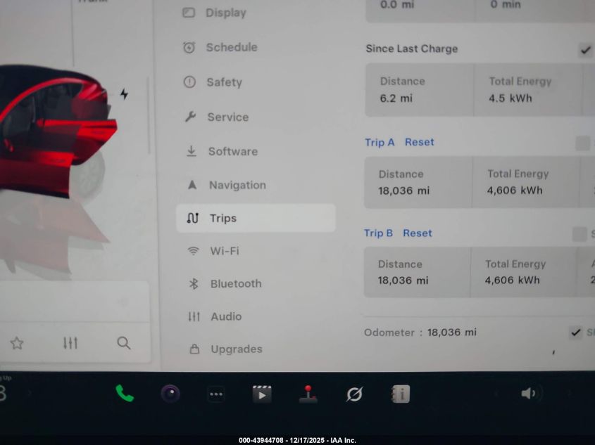 2025 Tesla Model 3 Long Range Rear-Wheel Drive/Standard Rear-Wheel Drive VIN: 5YJ3E1EA8SF872243 Lot: 43944708
