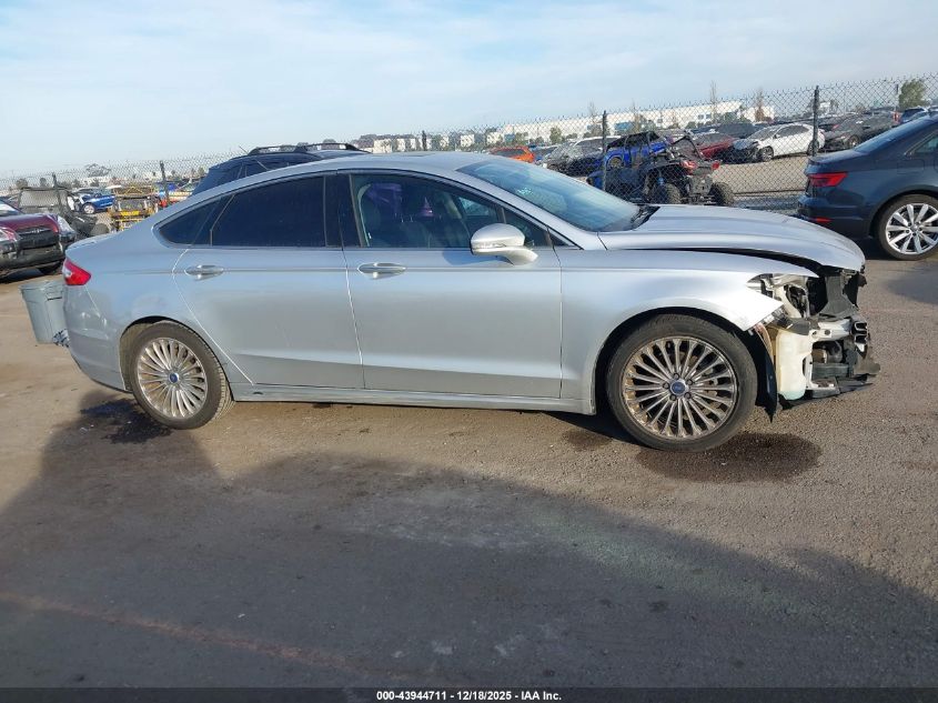 2014 Ford Fusion Titanium VIN: 3FA6P0K9XER152446 Lot: 43944711