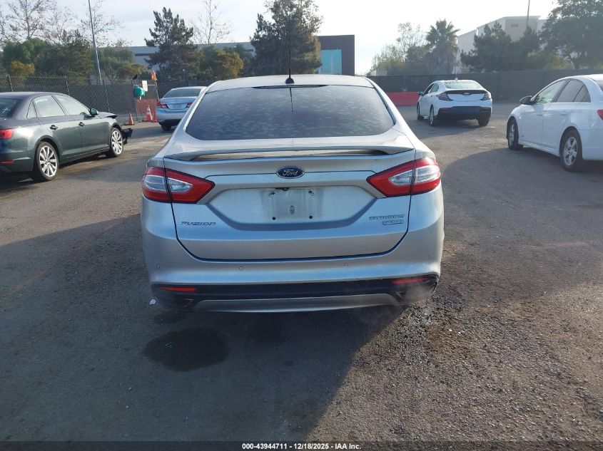 2014 Ford Fusion Titanium VIN: 3FA6P0K9XER152446 Lot: 43944711