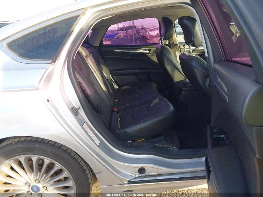 2014 Ford Fusion Titanium VIN: 3FA6P0K9XER152446 Lot: 43944711