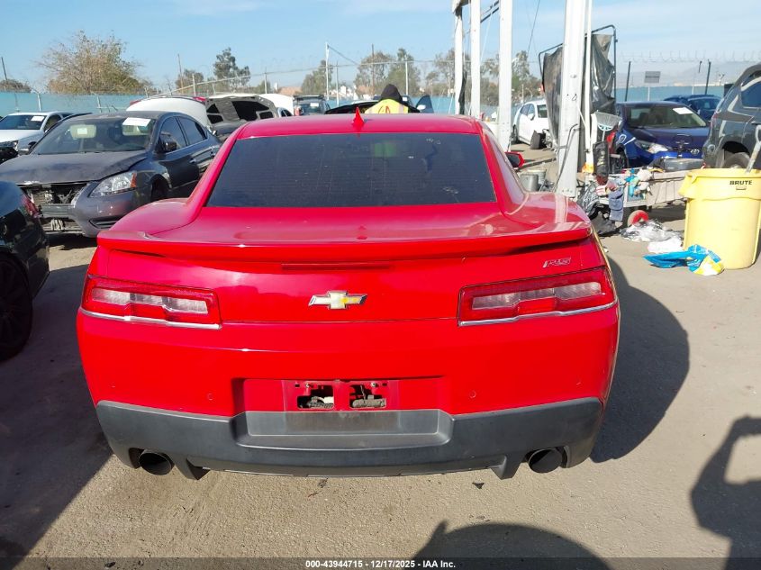 2015 Chevrolet Camaro 2Lt VIN: 2G1FF1E35F9254196 Lot: 43944715