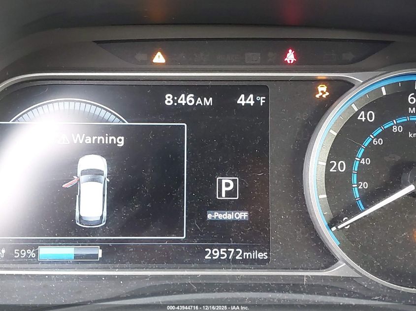 2020 Nissan Leaf Sv 40 Kwh VIN: 1N4AZ1CP1LC307985 Lot: 43944716