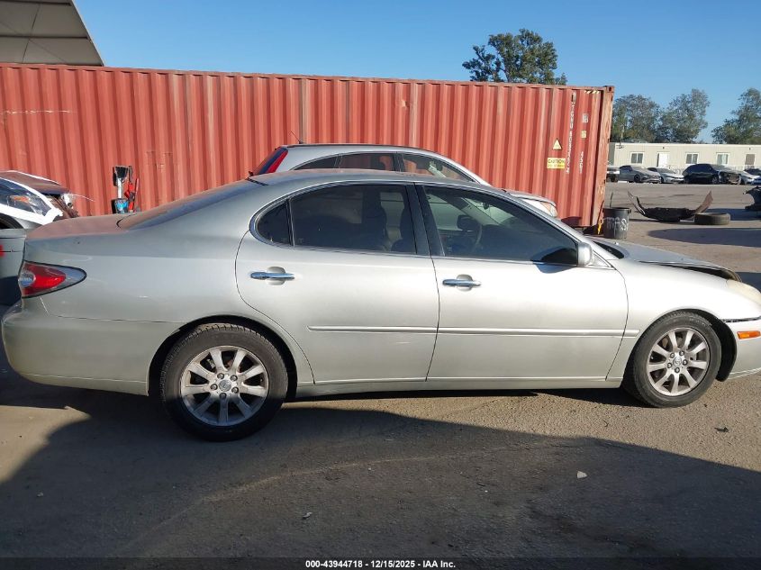 2003 Lexus Es 300 VIN: JTHBF30G836013259 Lot: 43944718