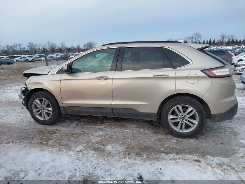 2018 Ford Edge Sel VIN: 2FMPK3J94JBC04738 Lot: 43944719