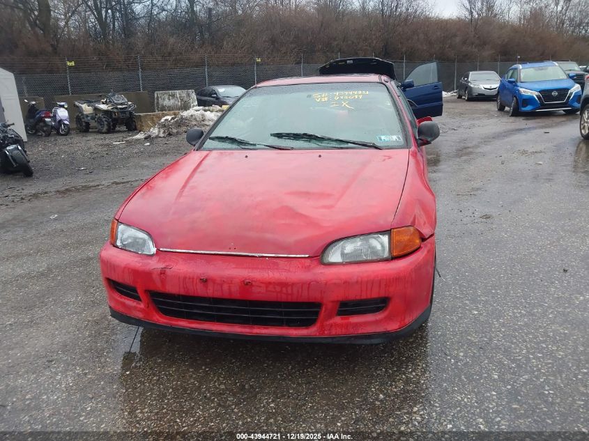 1993 Honda Civic Ex VIN: 1HGEJ1269PL045099 Lot: 43944721