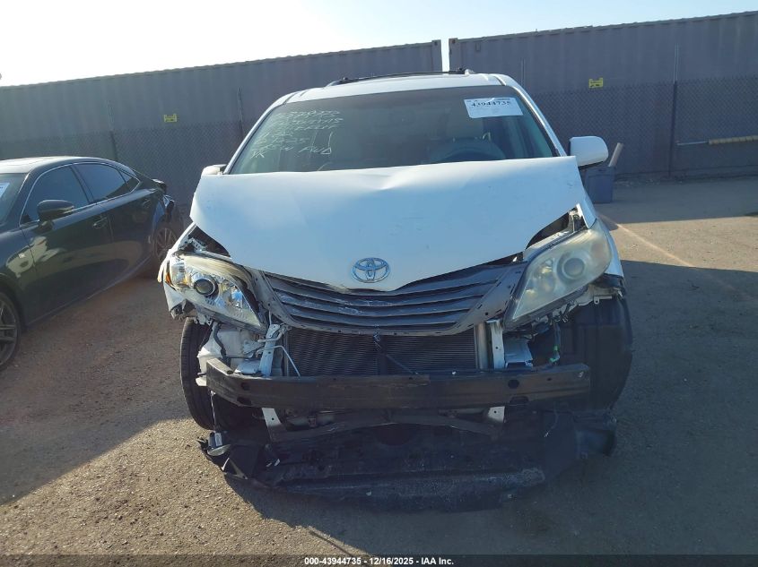 2011 Toyota Sienna Xle V6 VIN: 5TDYK3DC7BS010236 Lot: 43944735