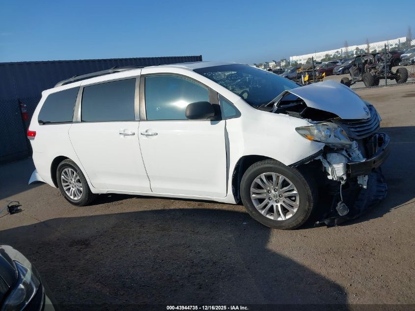 2011 Toyota Sienna Xle V6 VIN: 5TDYK3DC7BS010236 Lot: 43944735