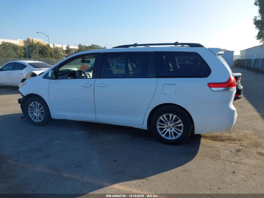 2011 Toyota Sienna Xle V6 VIN: 5TDYK3DC7BS010236 Lot: 43944735