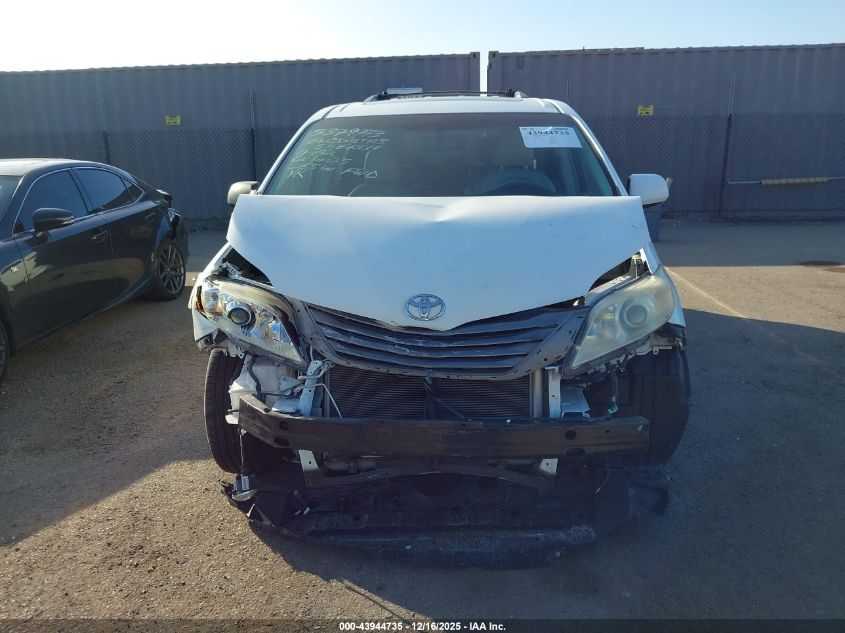 2011 Toyota Sienna Xle V6 VIN: 5TDYK3DC7BS010236 Lot: 43944735