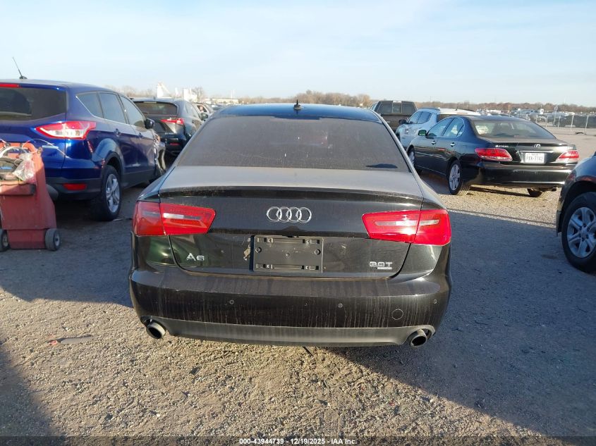 2014 Audi A6 3.0T Premium Plus VIN: WAUFGAFC9EN151875 Lot: 43944739
