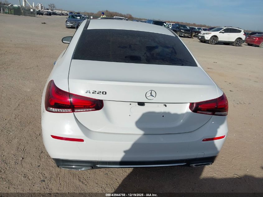 2021 Mercedes-Benz A 220 VIN: W1K3G4EB7MJ267006 Lot: 43944758