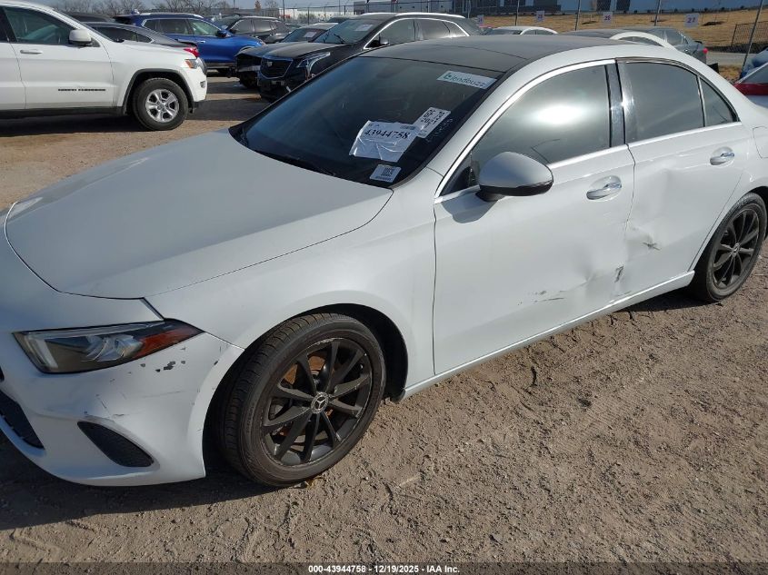 2021 Mercedes-Benz A 220 VIN: W1K3G4EB7MJ267006 Lot: 43944758