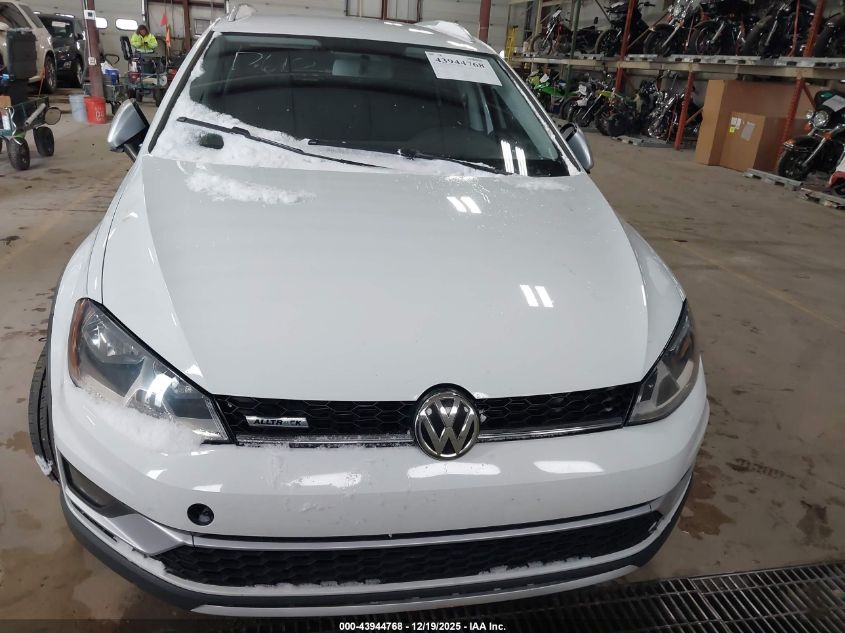 2017 Volkswagen Golf Alltrack Tsi S/Tsi Se/Tsi Sel VIN: 3VWH17AU2HM527750 Lot: 43944768
