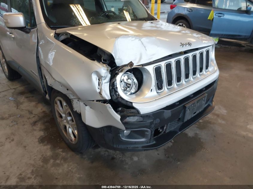 2016 Jeep Renegade Limited VIN: ZACCJBDT2GPD98682 Lot: 43944769