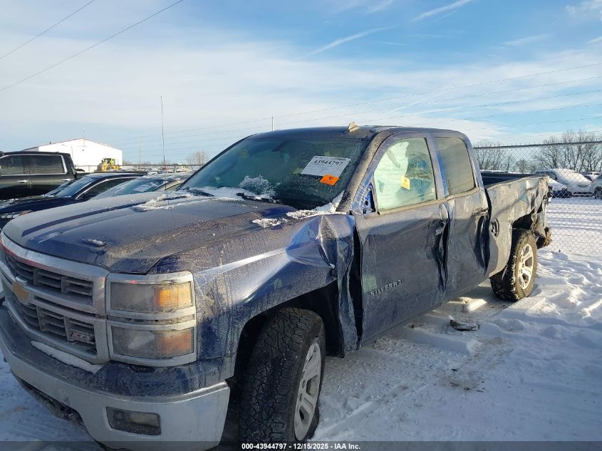 2014 Chevrolet Silverado 1500 2Lt VIN: 1GCRCREH0EZ182142 Lot: 43944797