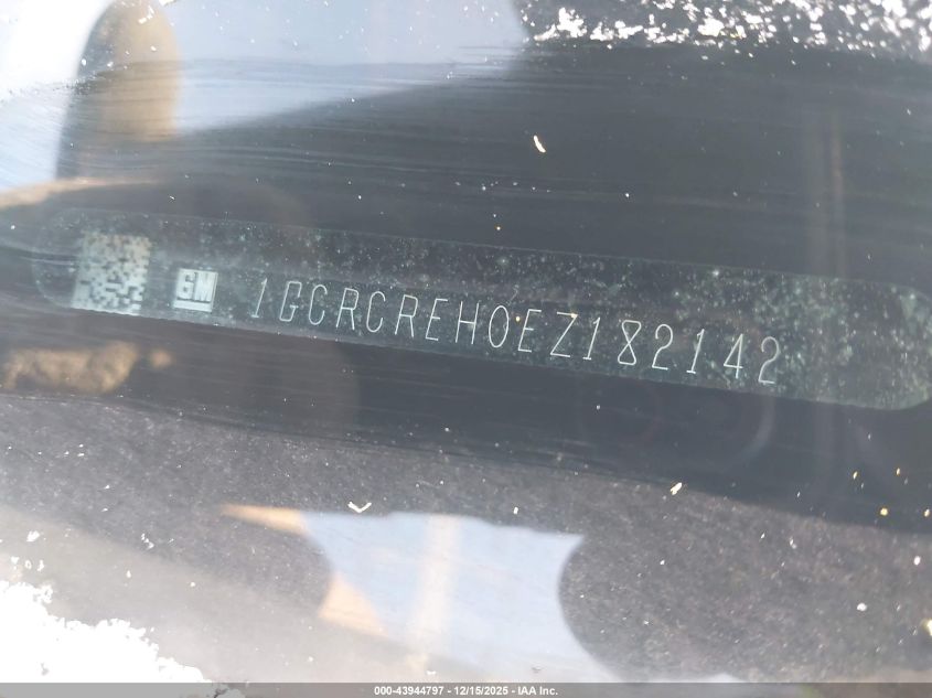 2014 Chevrolet Silverado 1500 2Lt VIN: 1GCRCREH0EZ182142 Lot: 43944797
