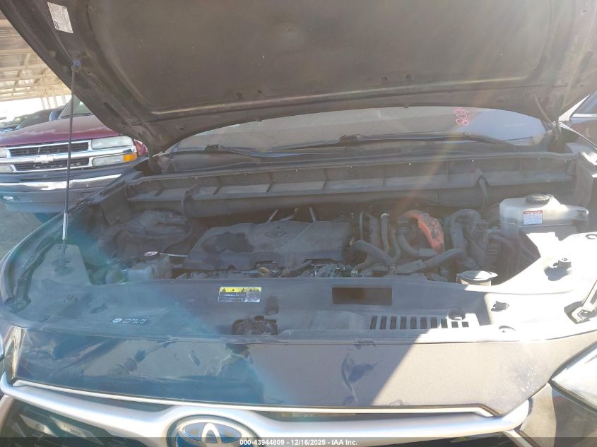 2020 Toyota Highlander Hybrid Xle VIN: 5TDGBRCH4LS502381 Lot: 43944809