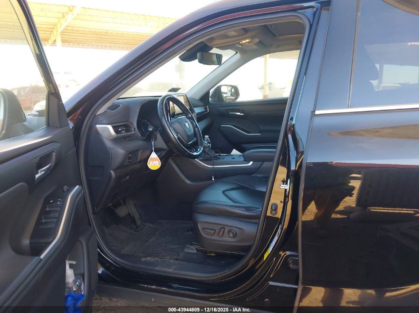 2020 Toyota Highlander Hybrid Xle VIN: 5TDGBRCH4LS502381 Lot: 43944809