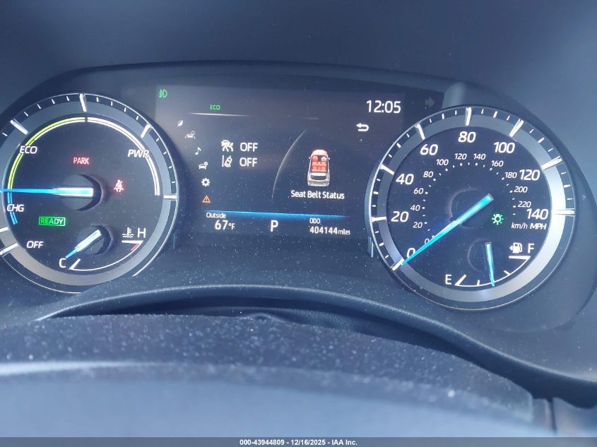 2020 Toyota Highlander Hybrid Xle VIN: 5TDGBRCH4LS502381 Lot: 43944809