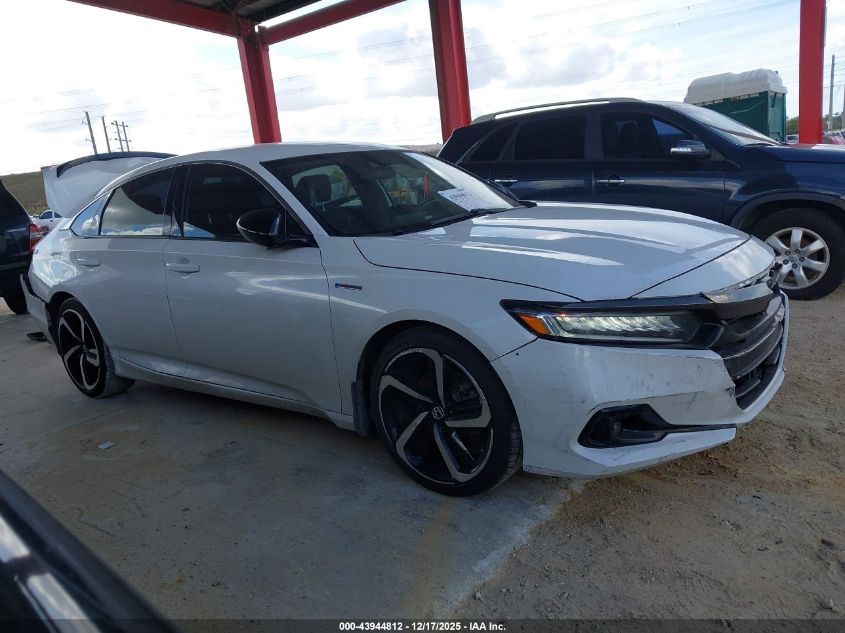 2022 Honda Accord Hybrid Sport VIN: 1HGCV3F22NA031178 Lot: 43944812