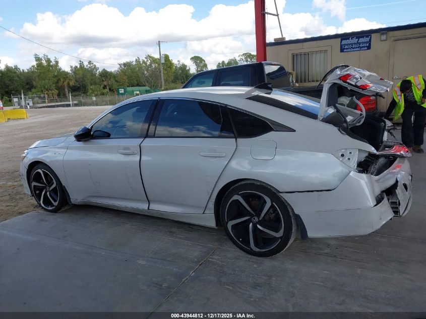 2022 Honda Accord Hybrid Sport VIN: 1HGCV3F22NA031178 Lot: 43944812